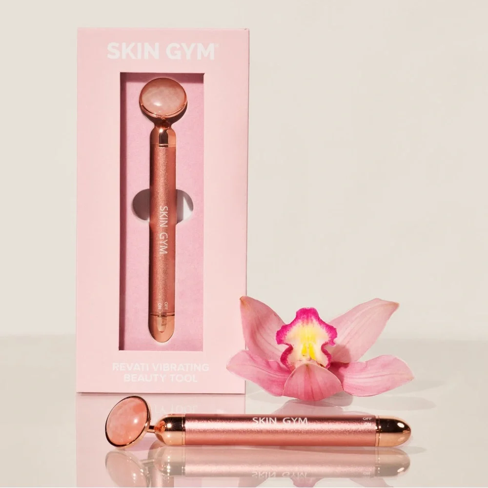 SKIN GYM Revati Vibrating Beauty Fasce Massage Sculpting Tool New In Box $59MSRP
